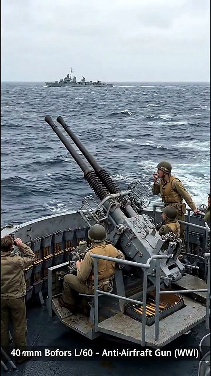 40 mm Bofors L60 — The Iconic WWII Anti-Aircraft Gun thumbnail