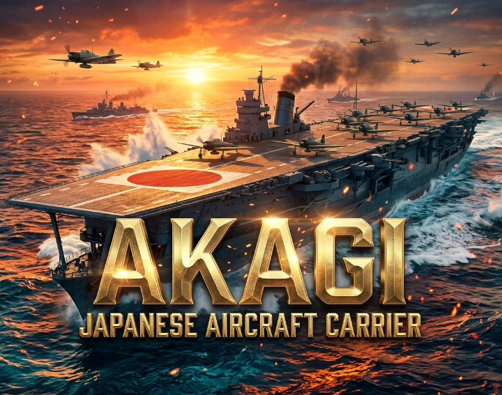 IJN Akagi Dossier: Triple Deck Origins, Kido Butai Flagship & Midway Wreck